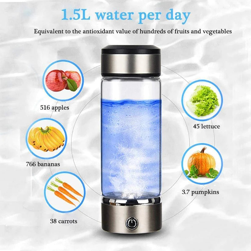 Best hydrogen water bottle for reducing oxidative stress naturally